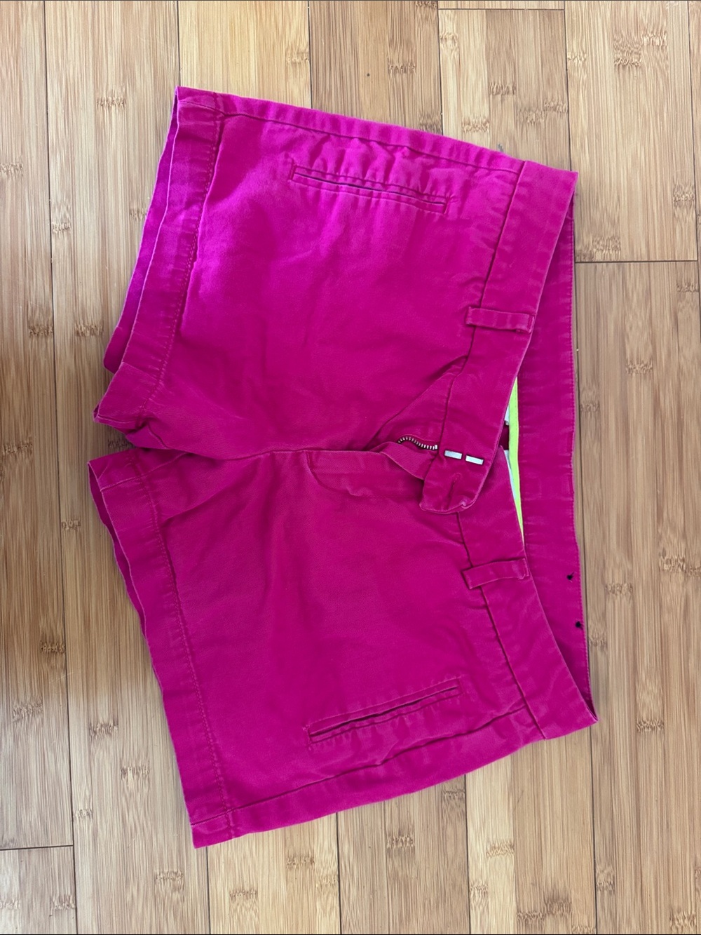 Women's Fuchsia Casual Shorts